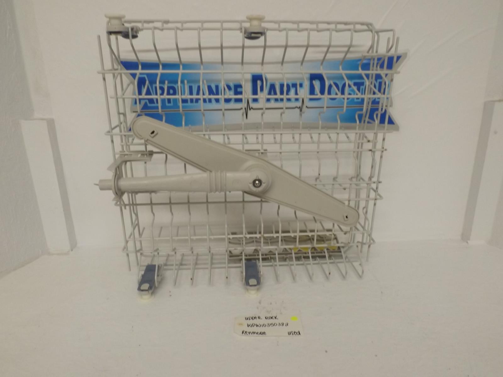 Kenmore Dishwasher WPW10350382 Upper Rack Used Kenmore Dishwasher WPW10350382 Upper Rack Used